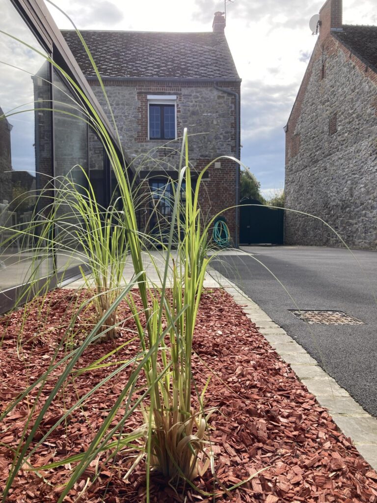 photo arrière de la maison
